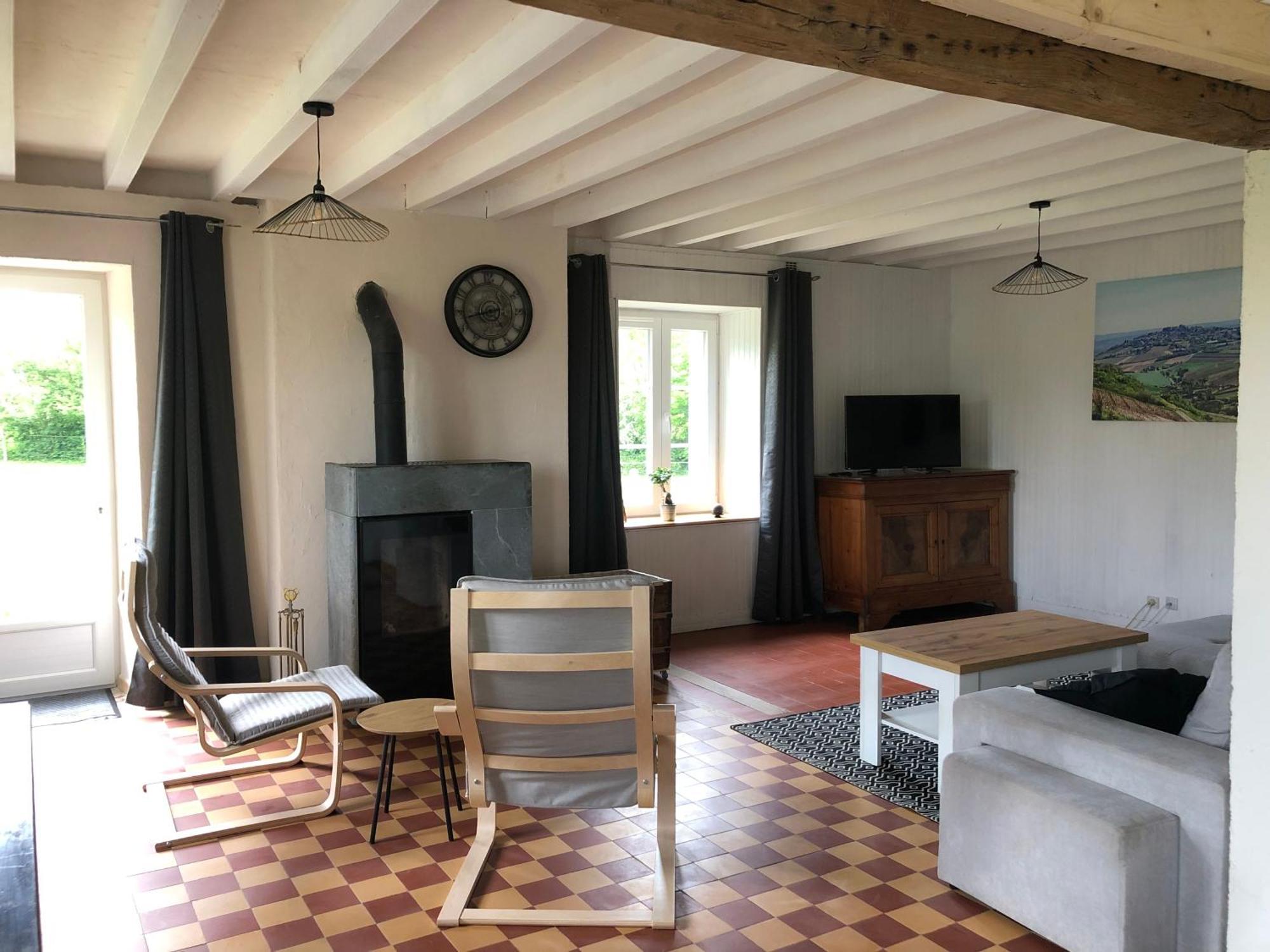 Gite Aux Anes Avec Spa Menetou-Ratel Exteriör bild