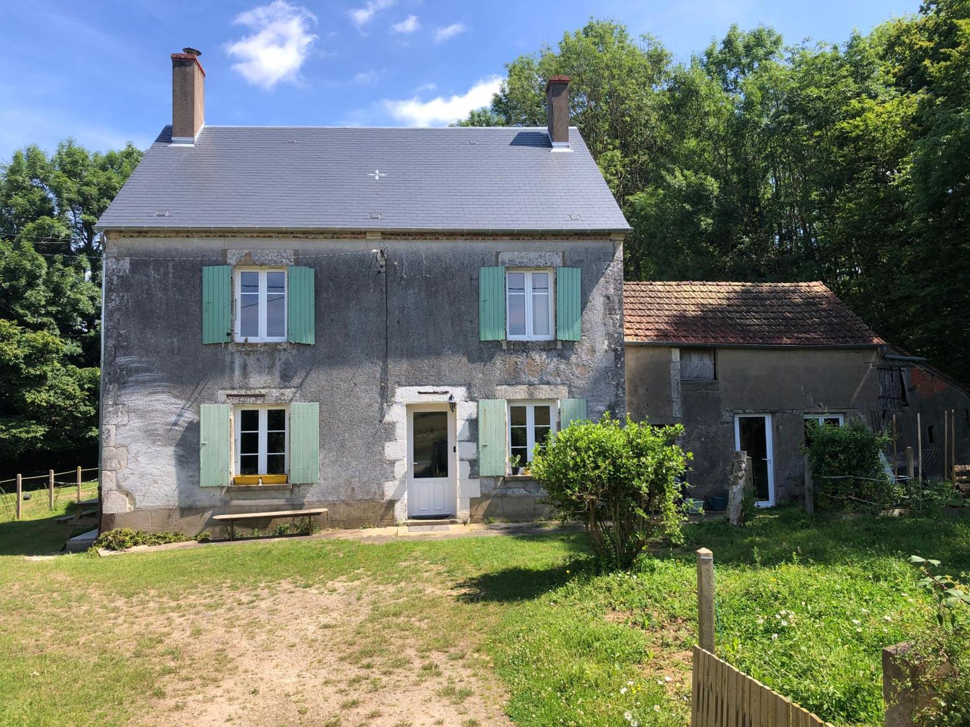 Gite Aux Anes Avec Spa Menetou-Ratel Exteriör bild